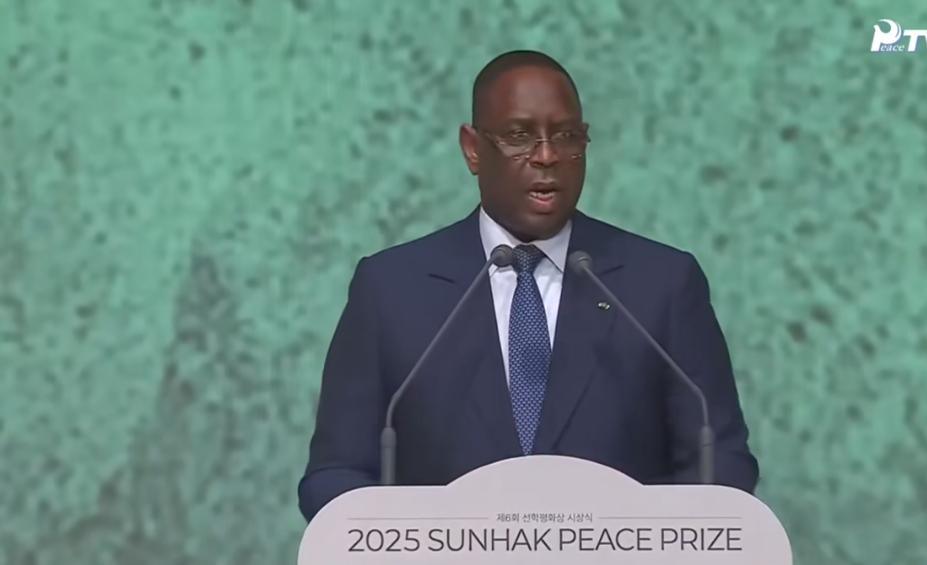 Corée du Sud : Macky Sall participe au Sommet mondial pour la paix organisé par la FPU
