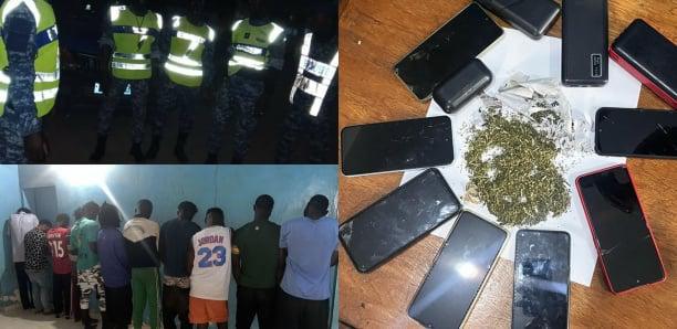 Diamniadio : onze arrestations après une opération de la gendarmerie
