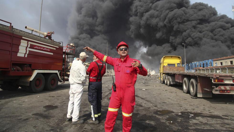 Iran: après l’explosion dévastatrice dans le principal port du pays, les secours à pied d’œuvre