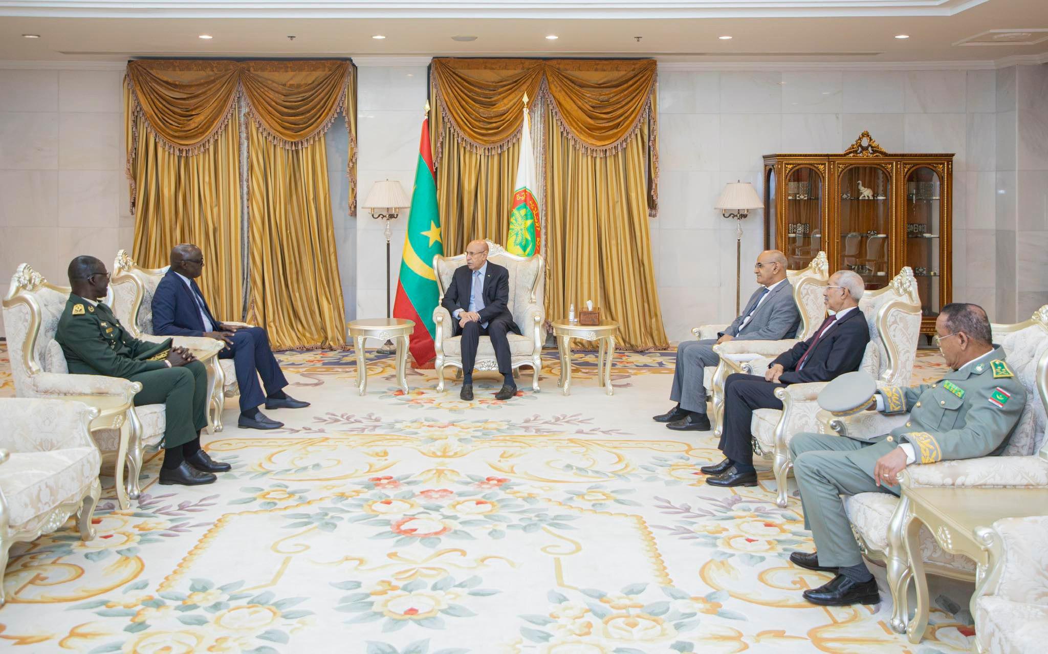 Renforcement de la coopération militaire : le Président mauritanien reçoit une délégation sénégalaise de haut niveau