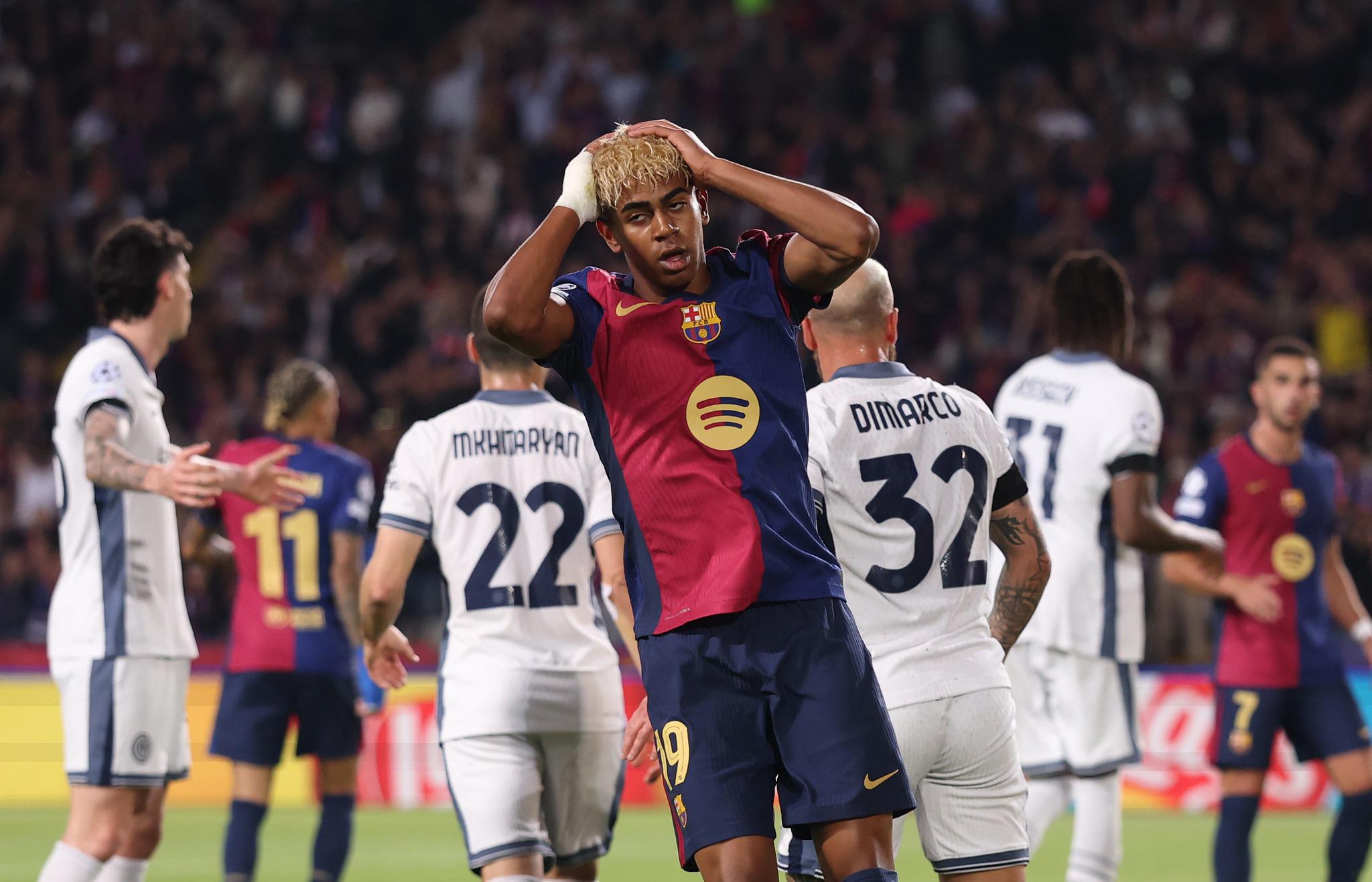 Ligue des champions : Barcelone et l’Inter Milan se neutralisent dans un match spectaculaire (3-3)