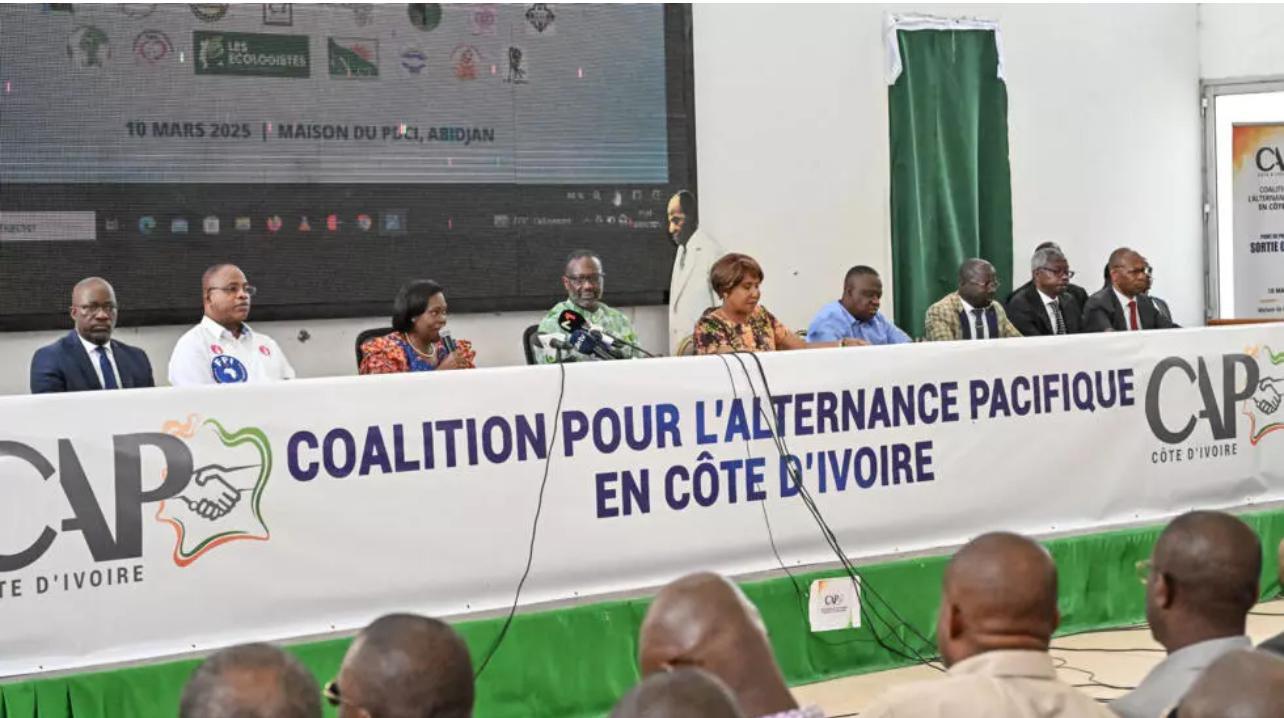 Côte d’Ivoire: la coalition d’opposants CAP CI appelle au dialogue pour un scrutin transparent et inclusif