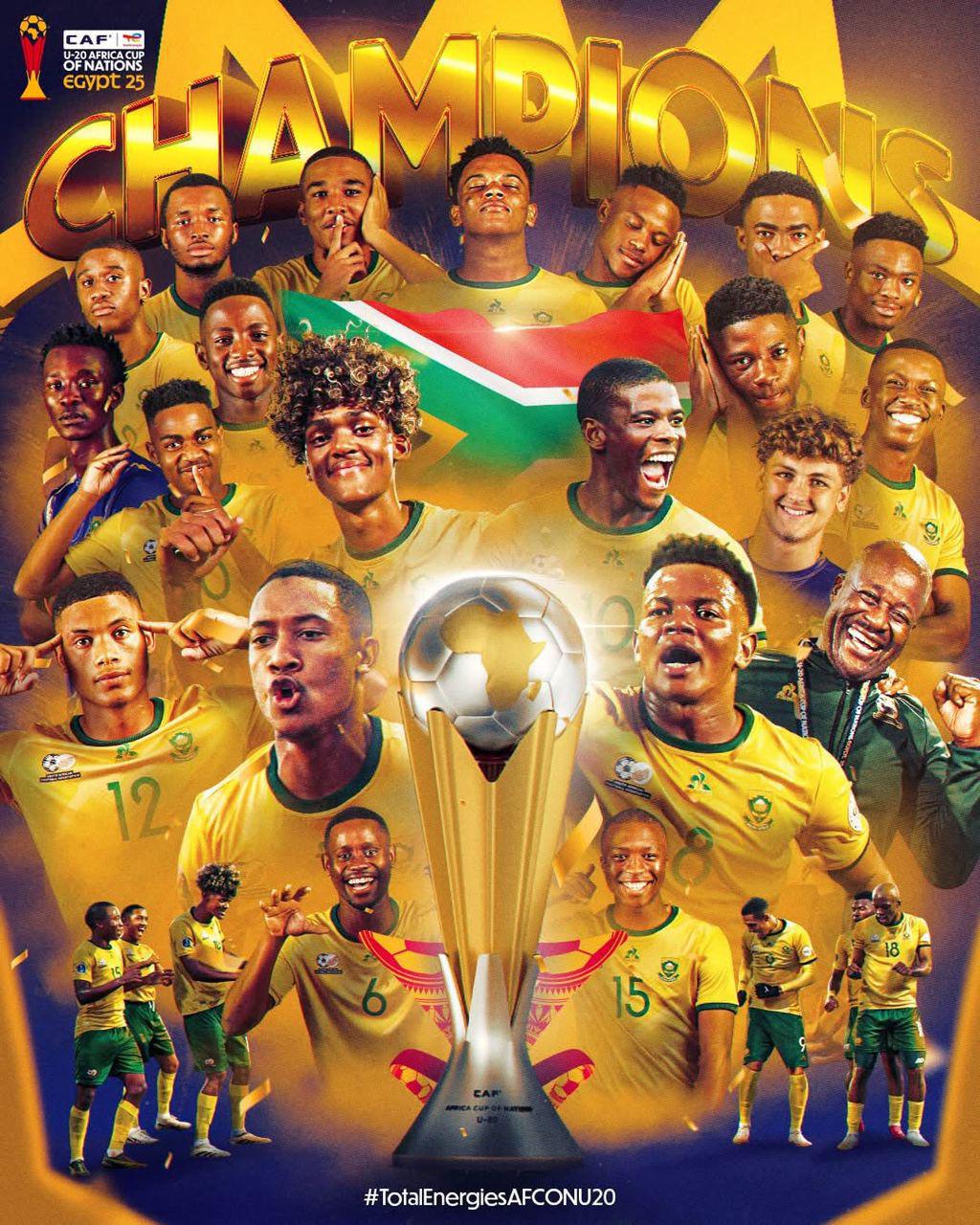CAN U20 : L'Afrique du Sud triomphe et entre dans l'histoire