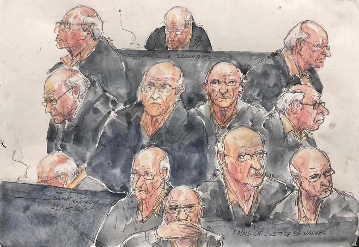 Procès Le Scouarnec en France: peine maximale de 20 ans de réclusion requise à l'encontre du pédocriminel