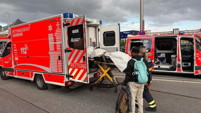 Allemagne: 12 personnes blessées dans une attaque au couteau à la gare de Hambourg