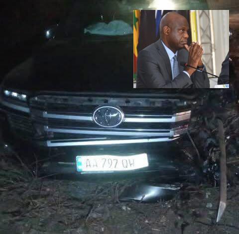 Mansour Faye échappe à un grave accident sur la Nationale 2