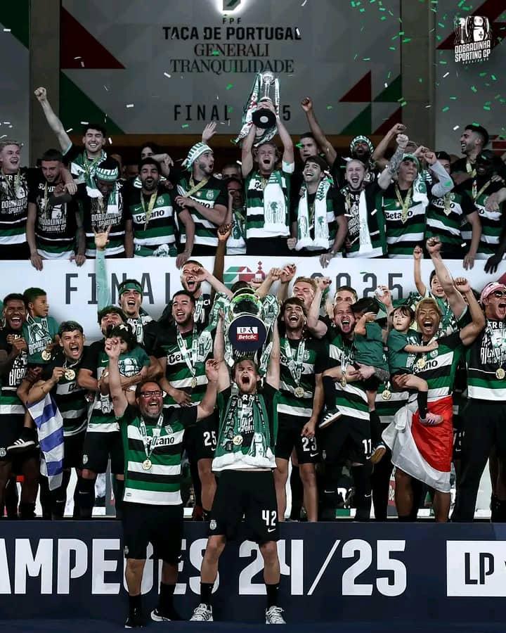 Portugal : Gyökeres permet au Sporting de réaliser le doublé