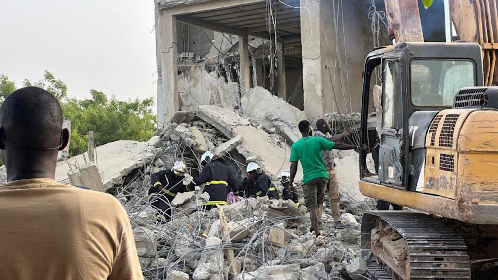 Effondrement d’un immeuble en construction à Touba : Jean Baptiste Tine attendu sur les lieux ce jeudi