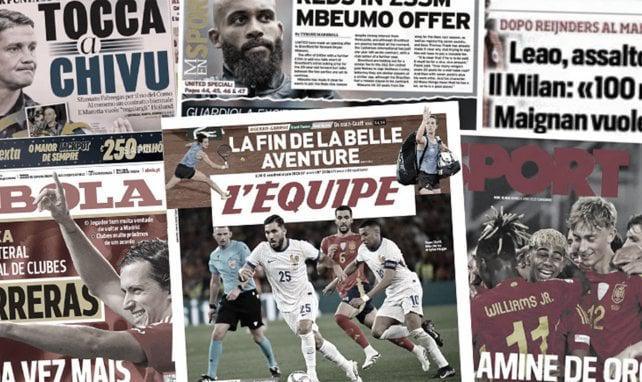 Rayan Cherki a choqué l’Europe, le Bayern Munich s’attaque à Rafael Leão