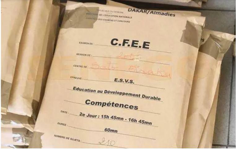 CFEE 2025 : plus de 300.880 candidats attendus les 19 et 20 juin à travers le Sénégal