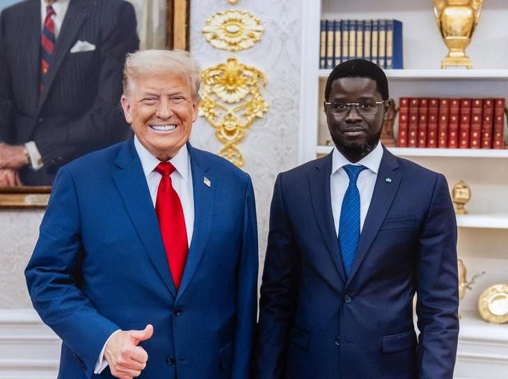 Trump parlant de Diomaye : " Il parait jeune, même s'il est un peu plus âgé qu'il n'en a l'air"