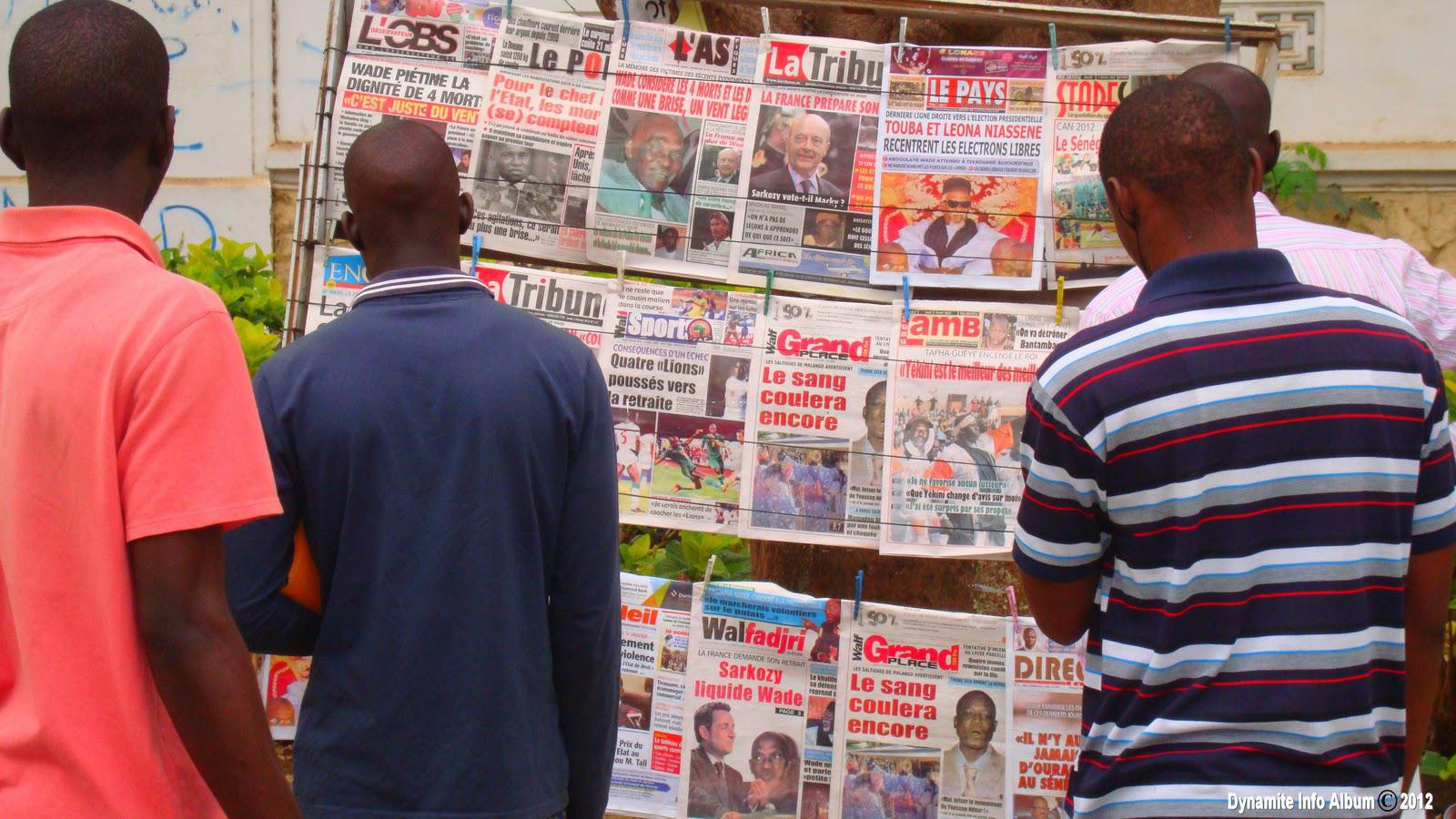 Liberté de la presse : certains sujets restent tabous au Sénégal, (classement RSF)