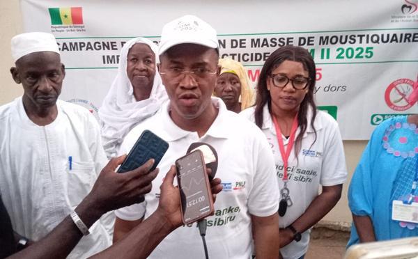 Kolda : Le Directeur régional de la santé appelle à dormir sous moustiquaire imprégnée pour éliminer le paludisme