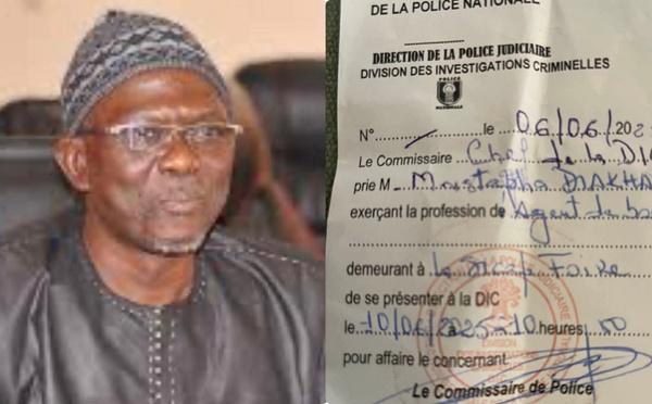 Convoqué à la DIC, Moustapha Diakhaté dénonce une volonté du régime Pastef de l’envoyer à nouveau en prison