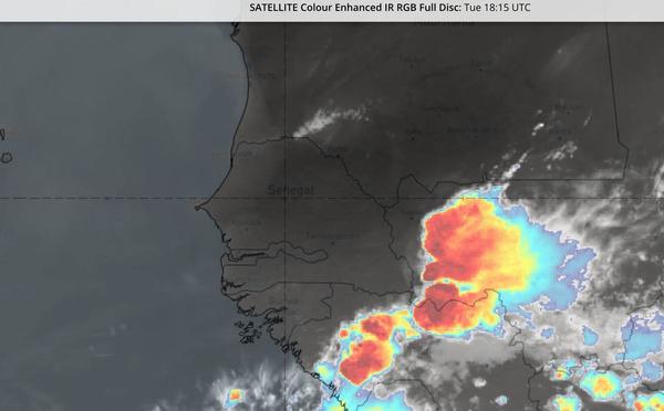 Alerte météo : orages, pluies et vents forts attendus dans plusieurs régions du sud-est du Sénégal