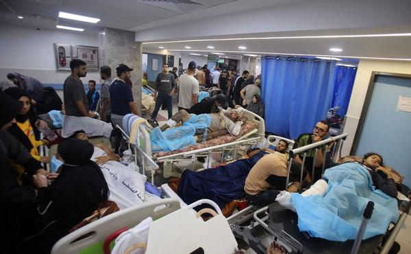 Gaza: les hôpitaux dépassés par l'afflux de personnes blessées par balles
