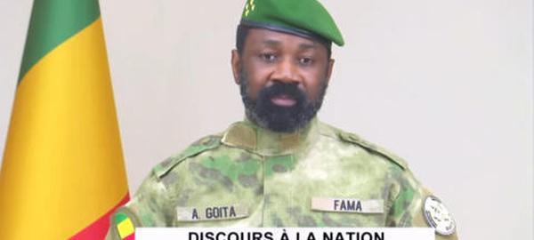 Mali: l'octroi d'un mandat présidentiel indéterminé à Assimi Goïta «clarifie les choses»