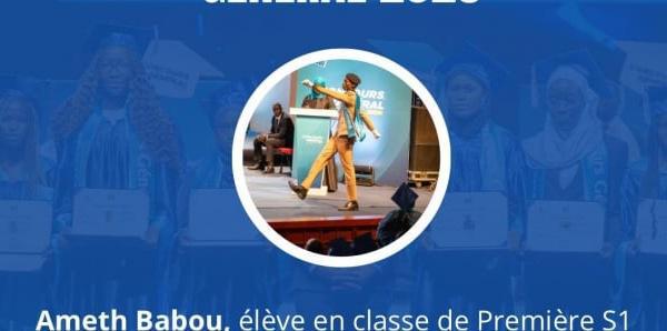 Concours général 2025: Ameth Babou du Prytanée militaire, meilleur élève