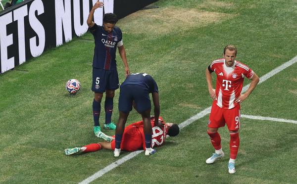 PSG - Bayern : la terrible blessure de Musiala sur une sortie de Donnarumma