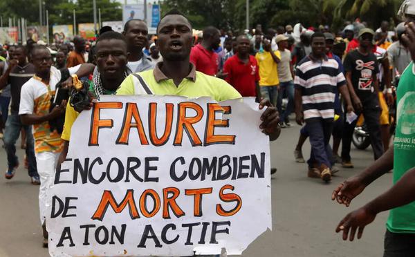 Manifestations contre Faure Ganssingbé au Togo: le gouvernement lance des mandats d'arrêt contre le M66