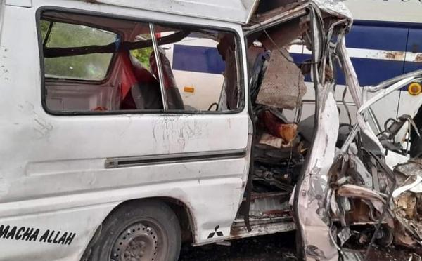 Touba : un mort et 19 blessés dans un accident impliquant un minicar et un taxi clando
