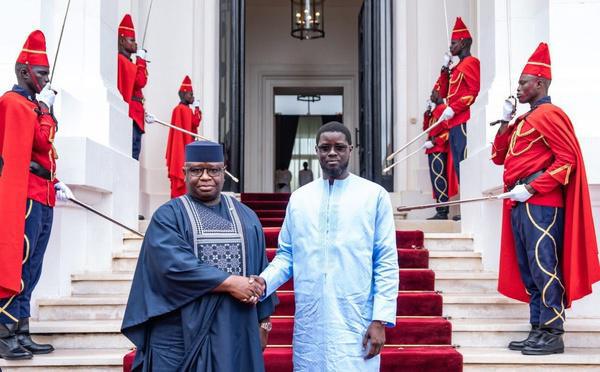Diplomatie : le Président de la république de Sierra LeoneJulius Maada Bio en visite de travail au Sénégal
