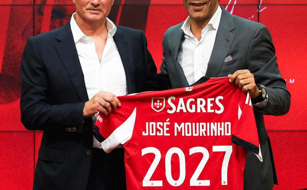 Portugal : José Mourinho fait son grand retour à Benfica, 25 ans après son premier passage
