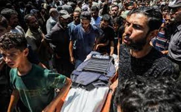 Gaza: plus de 210 journalistes palestiniens tués par l'armée israélienne en deux ans de conflit