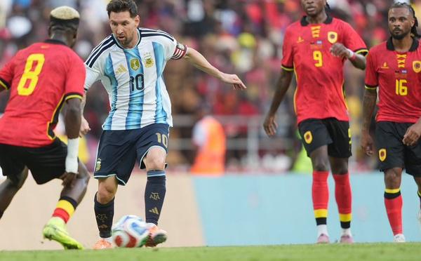 Amical : L'Argentine s'impose en Angola, Messi passeur décisif et buteur