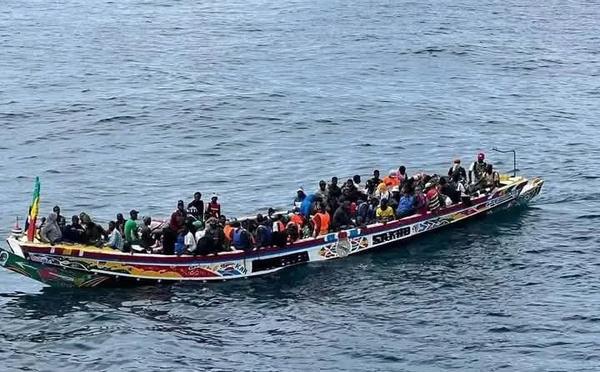 Nouadhibou : 224 migrants, dont 75 Sénégalais, interceptés par les garde-côtes mauritaniens