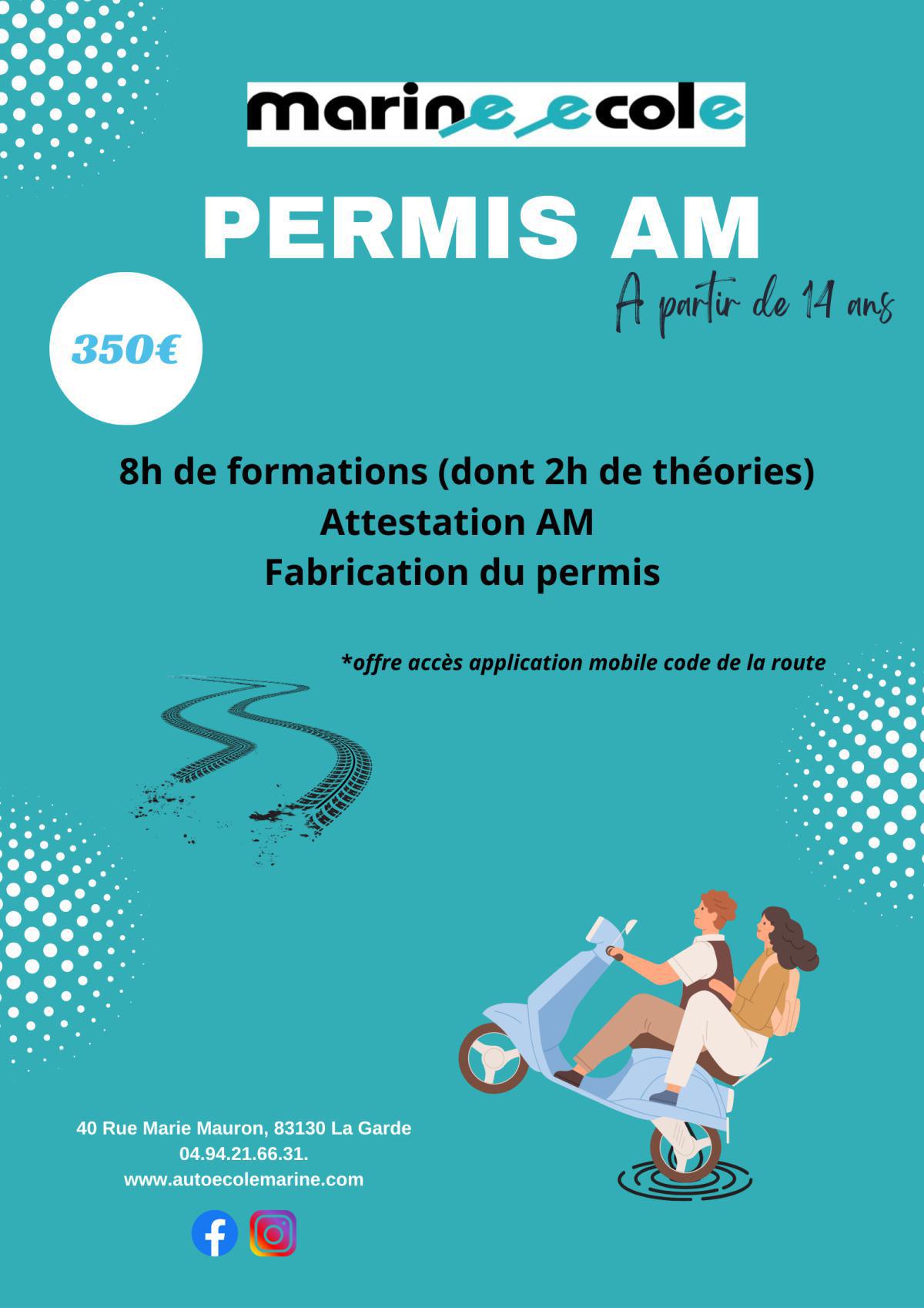 Permis AM