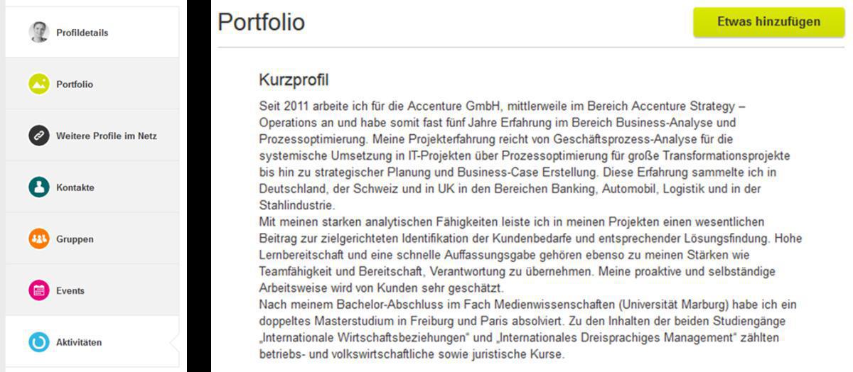 Digitale Identität: Xing Digitale Identität: Xing