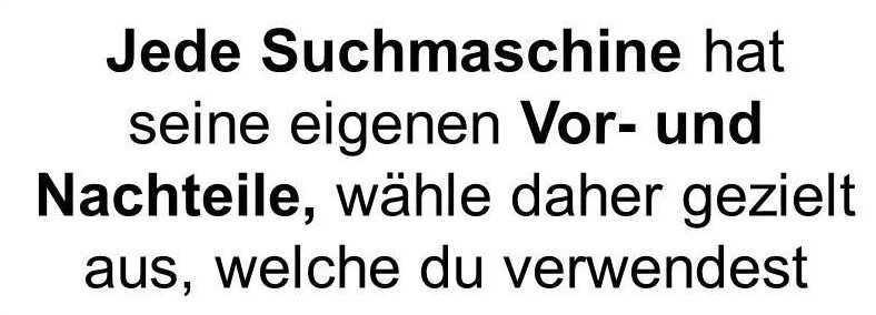 Wie verwende ich Suchmaschinen richtig? Wie verwende ich Suchmaschinen richtig?