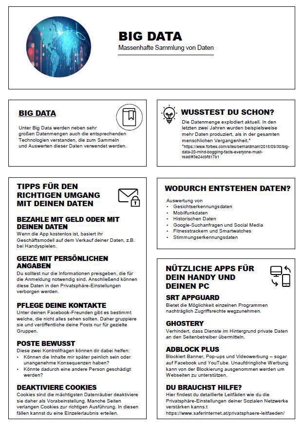 Big Data und Datenschutz Big Data und Datenschutz