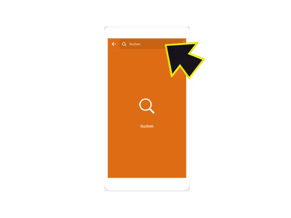 Wie finde ich etwas in der App? Wie finde ich etwas in der App?