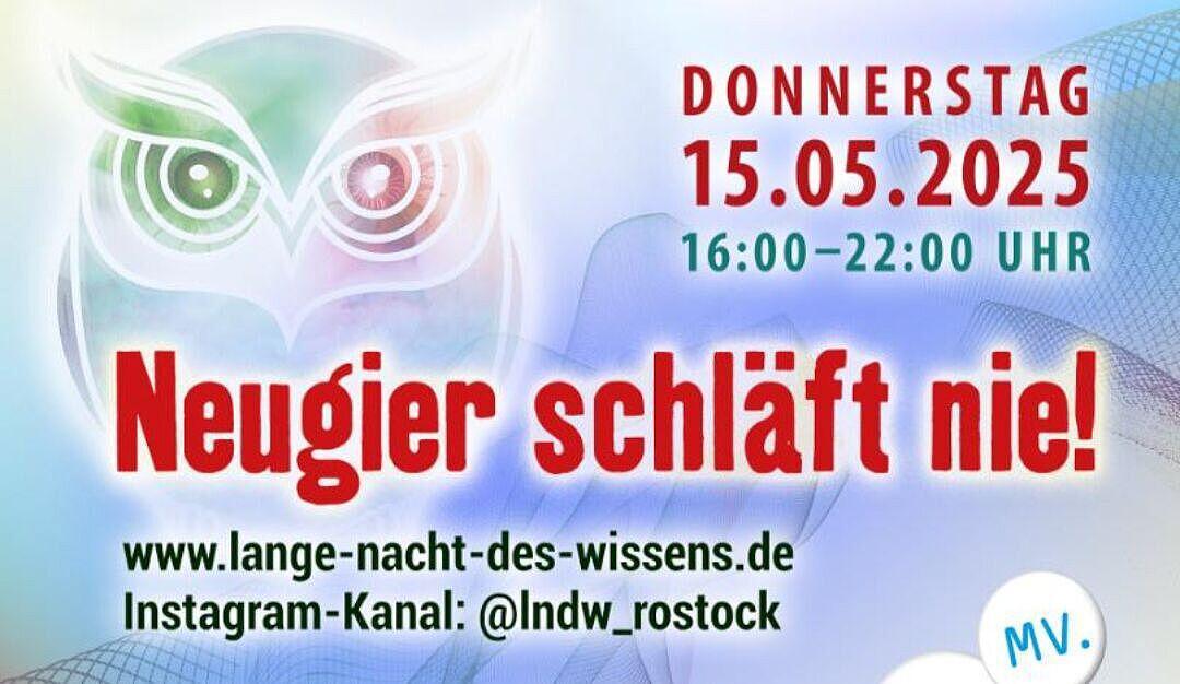 Rostock: Lange Nacht der Wissenschaften Rostock: Lange Nacht der Wissenschaften