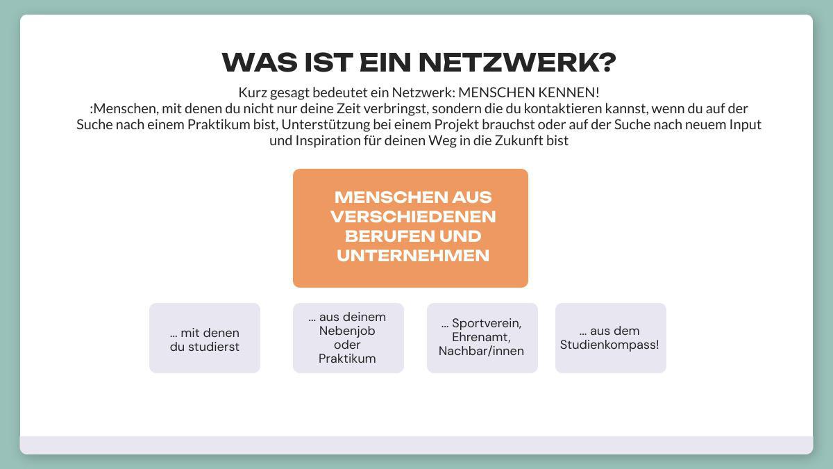 Berufliche Kontakte und Netzwerkarbeit, Teil 1: Was ist das überhaupt?