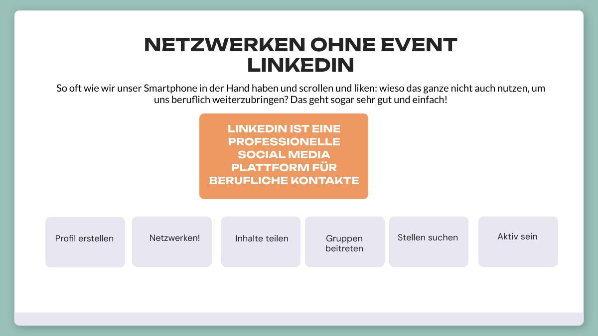 Berufliche Kontakte und Netzwerkarbeit, Teil 3: Netzwerken mit Social Media