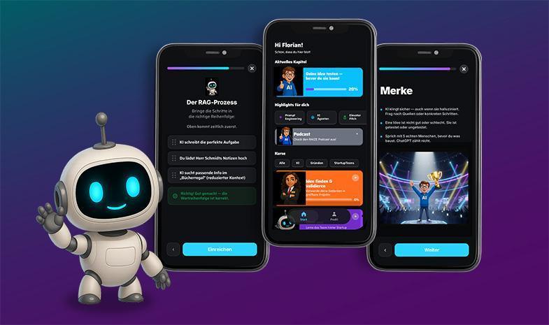 Startup Teens App "KI und Gründen" Startup Teens App "KI und Gründen"