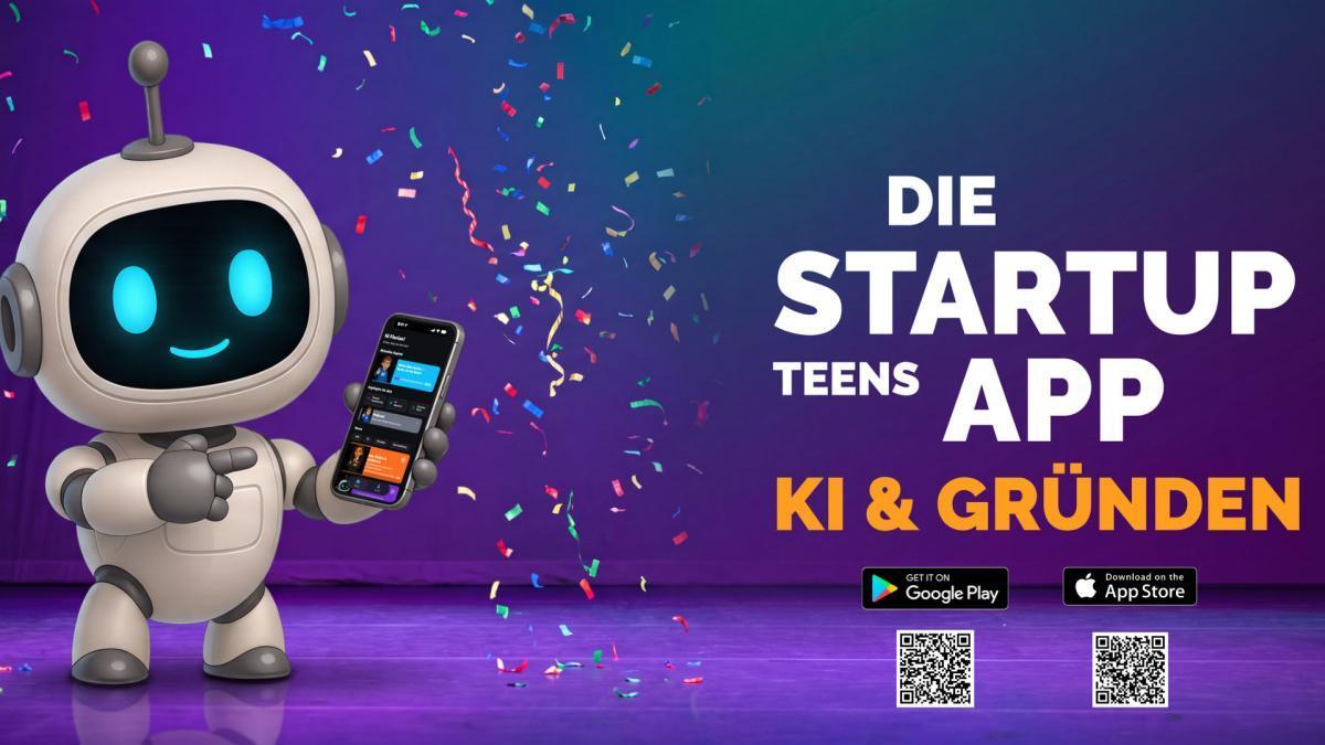 Startup Teens App "KI und Gründen"