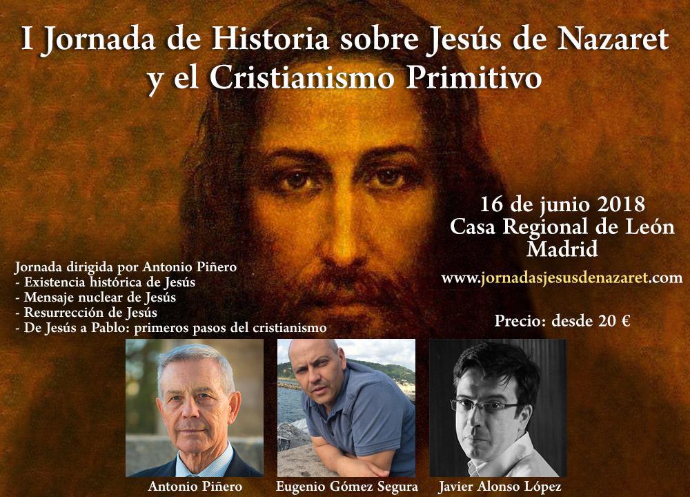 Para los interesados en la historia del cristianismo primitivo. Jornada de historia sobre “Jesús de Nazaret y el cristianismo primitivo” en Madrid (14-06-2018) (1006)