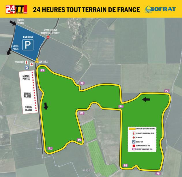 24H TT DE FRANCE : le tracé du nouveau circuit