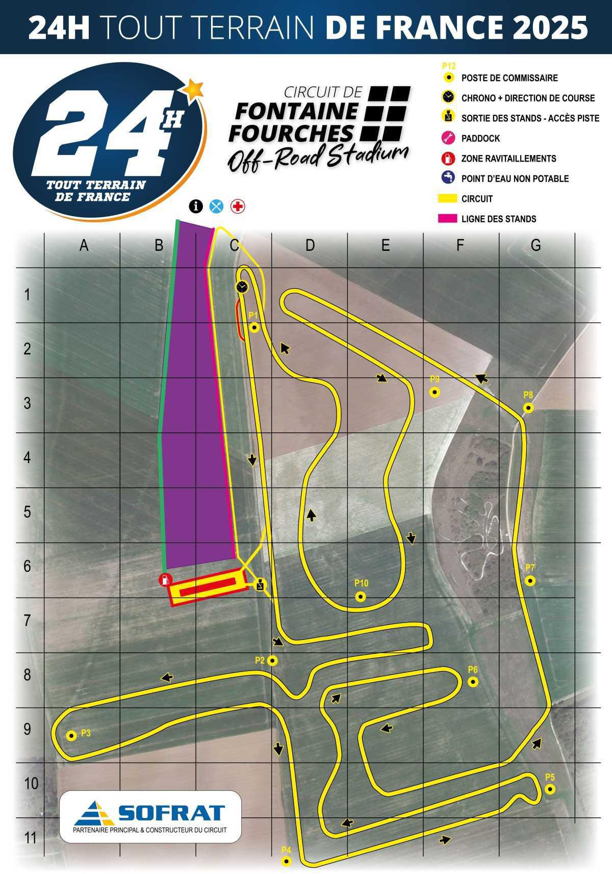 Plan du circuit 2025
