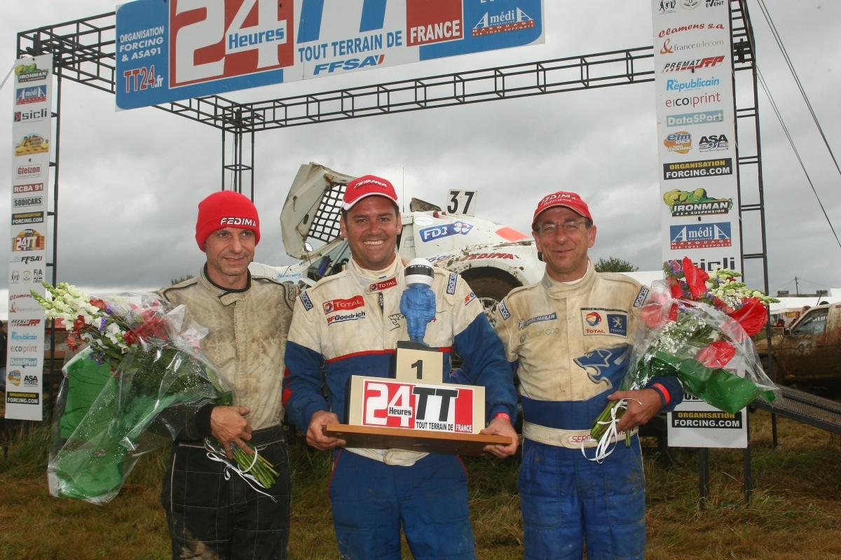 24HTT2011 : Stéphane, Nicolas et Serge, trois champions au paradis du Tout-Terrain 24HTT2011 : Stéphane, Nicolas et Serge, trois champions au paradis du Tout-Terrain