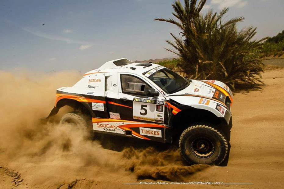 24H MAROC 2017 : 1ere étape remportée par Gilles Billault, Philippe Boutron, Mayeul Barbet et Laurent Fouquet !