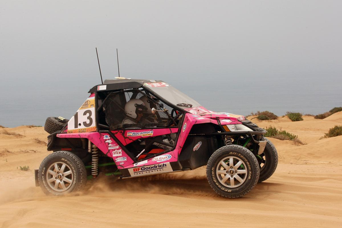 Cathy Rocamora et Paul Sanz, dans les baquets du SSV Arctic Wildcat 1000 Cathy Rocamora et Paul Sanz, dans les baquets du SSV Arctic Wildcat 1000