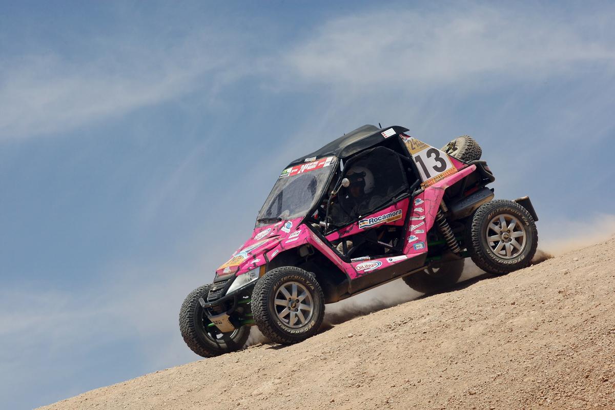 Cathy Rocamora et Paul Sanz, dans les baquets du SSV Arctic Wildcat 1000 Cathy Rocamora et Paul Sanz, dans les baquets du SSV Arctic Wildcat 1000