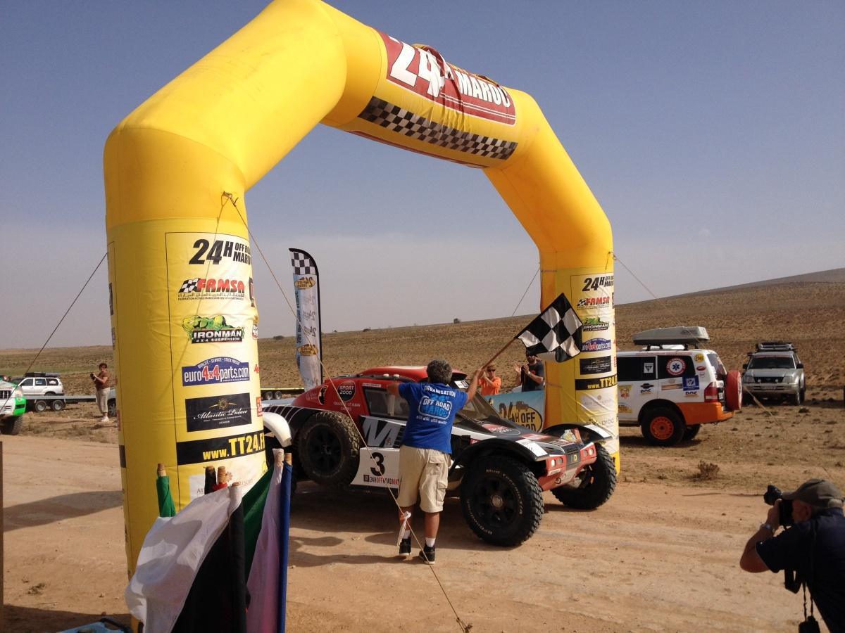 Deux optimus sur le podium de la deuxième étape Deux optimus sur le podium de la deuxième étape