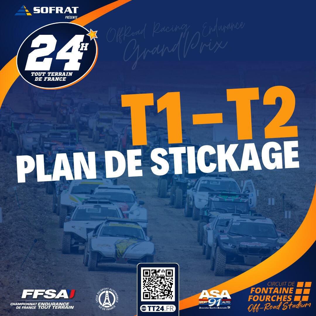 Plan de stickage T1-T2 Plan de stickage T1-T2