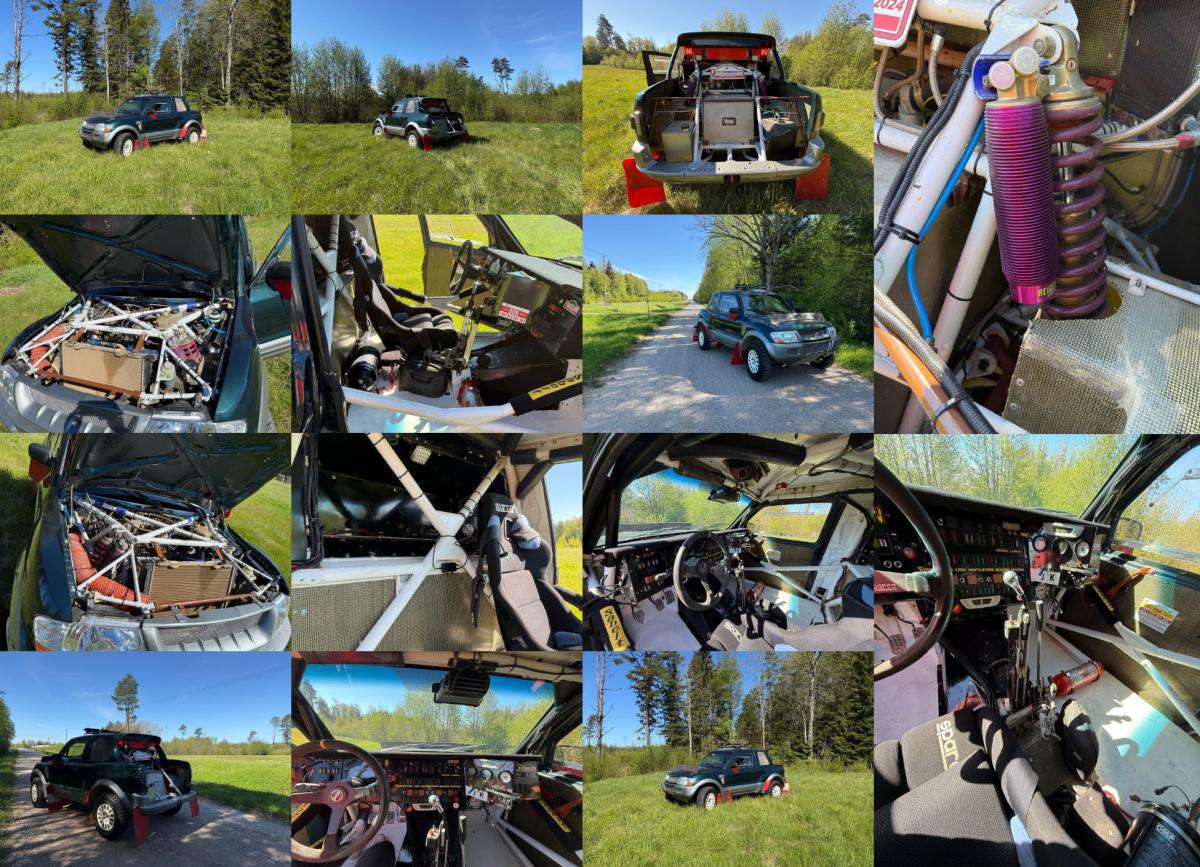 Vends Mitsubishi Pajero T1 FIA Rally Raid
